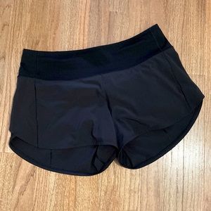 Lulu speed up 4” shorts black size 8